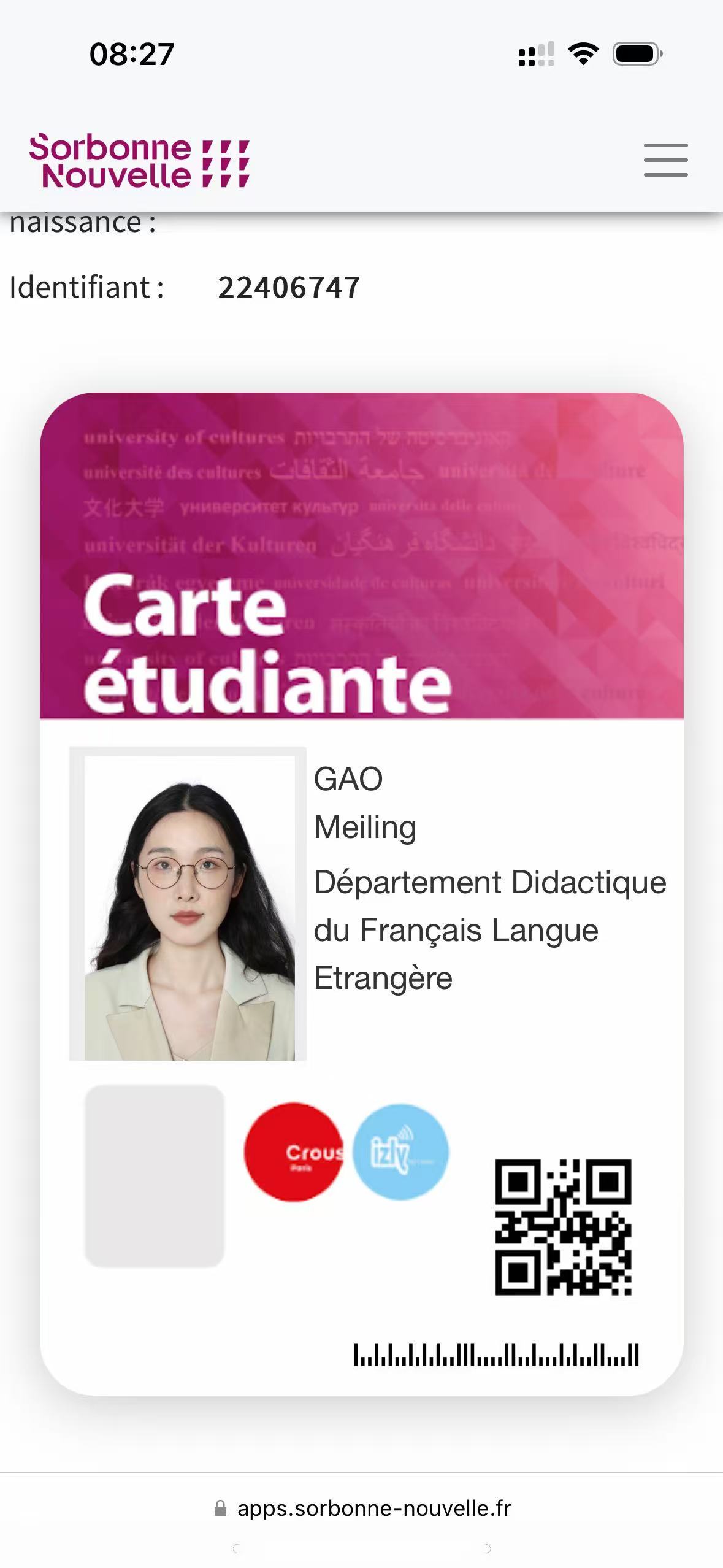 Photo du profil coloc