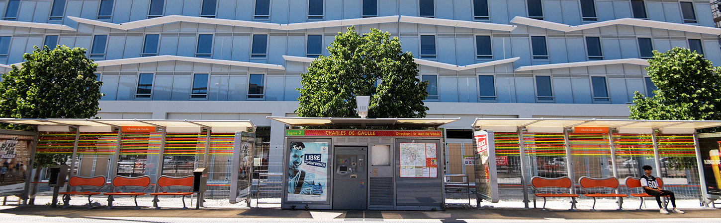 extérieur résidence étudiante L'Envolée à Montpellier